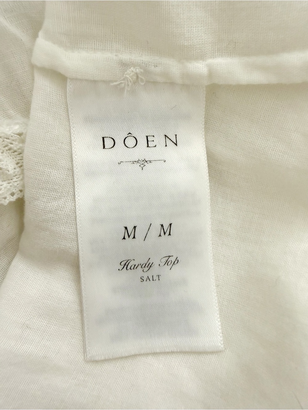 NWT DÔEN Hardy Top in Salt size M - Picture 13 of 17